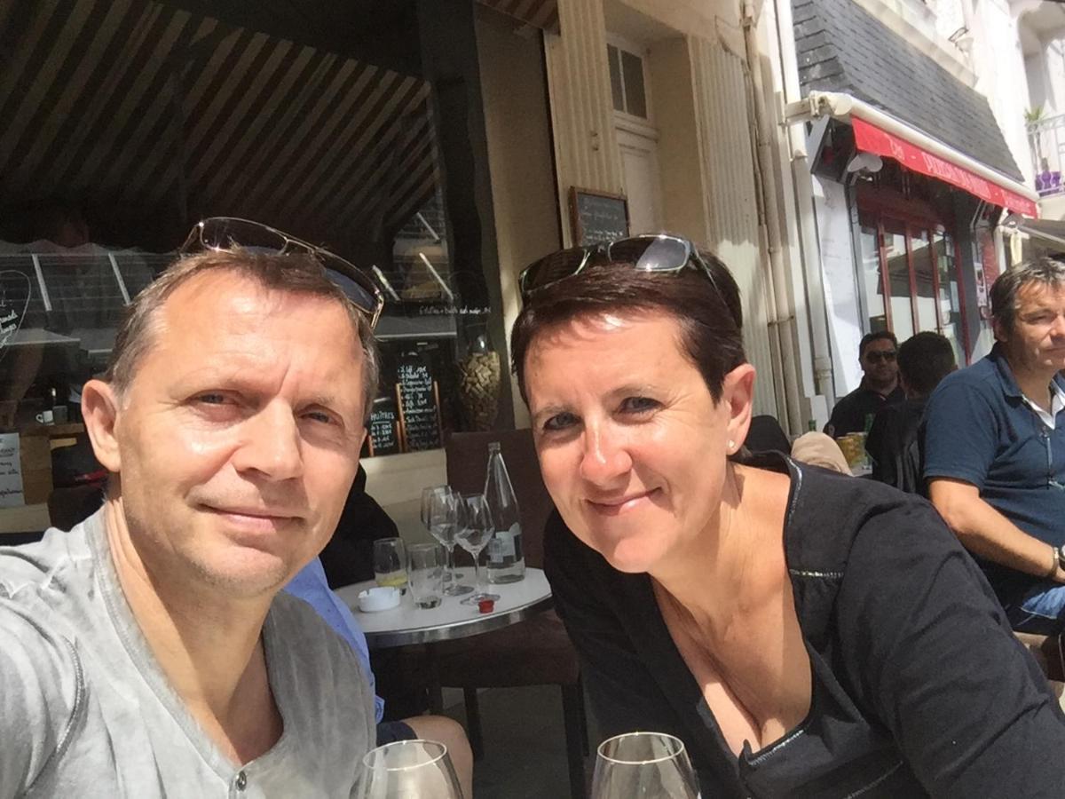 L'Oceane Bed & Breakfast Le Pouliguen Bagian luar foto